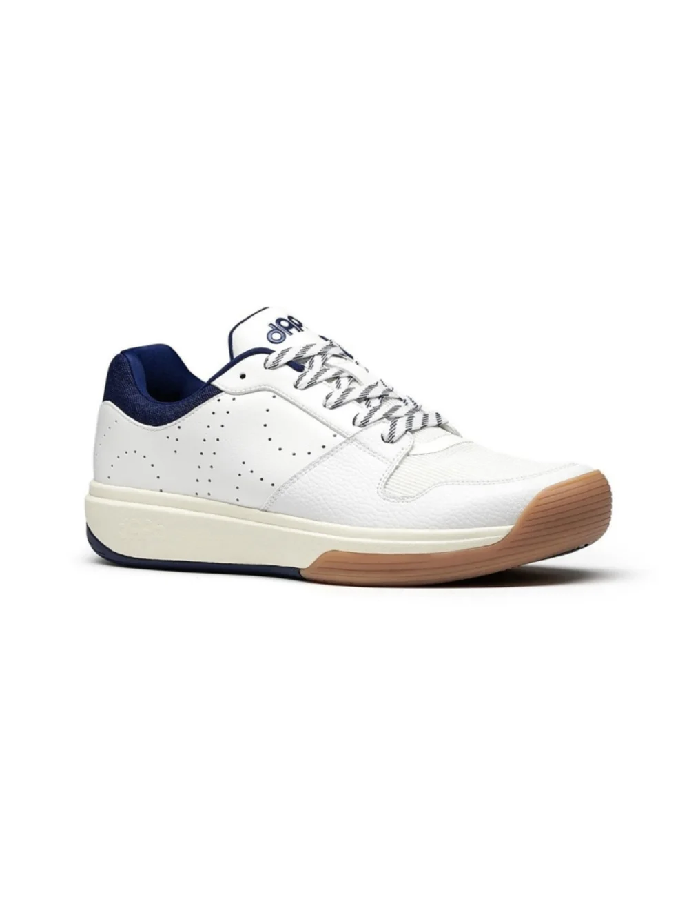 Daps Desi pickleball shoes, low Navy Blue/ White, Women's 9